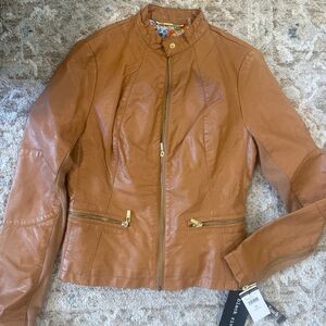 NWT Black Rivet Floral Lining Jacket